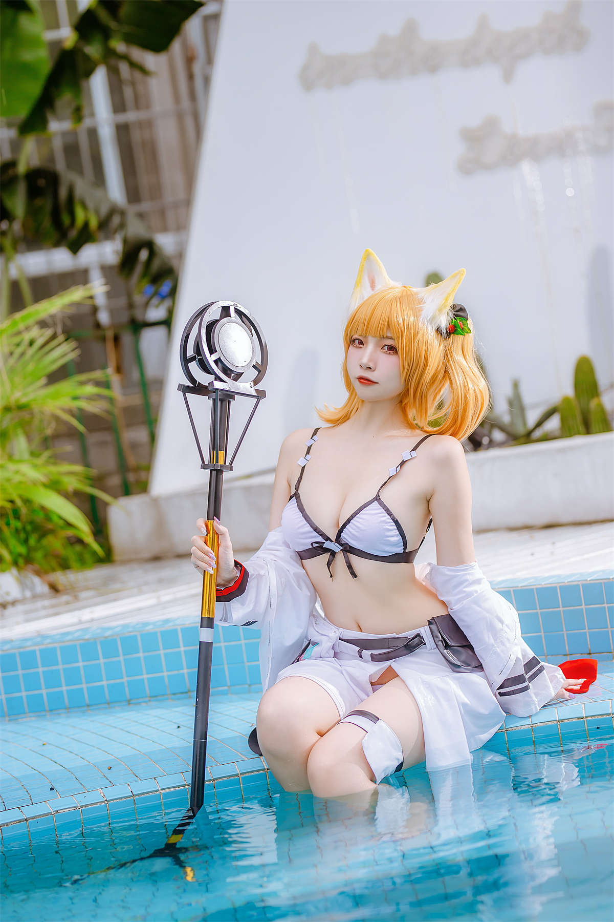 高产型Coser-二佐Nisa 方舟 空-日更街拍