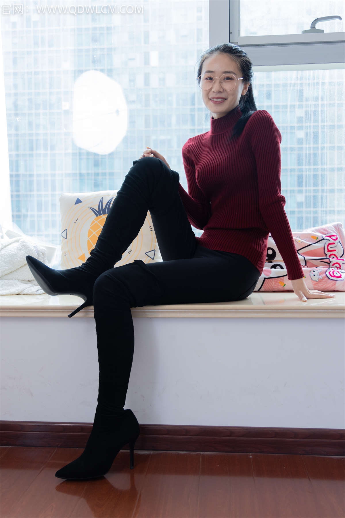 物恋传媒 NO.1360 菜菜-刚好日落-日更街拍