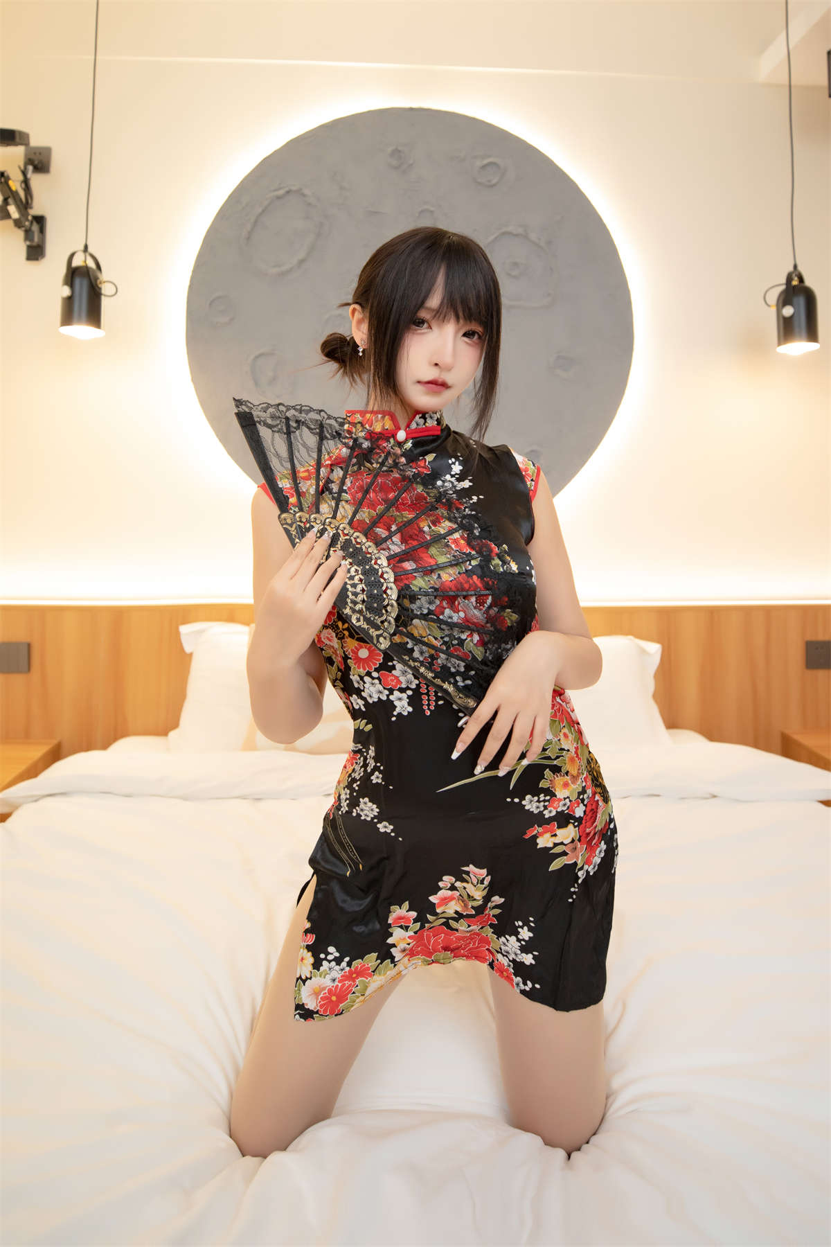 神楽坂真冬 – 古典旗袍-日更街拍