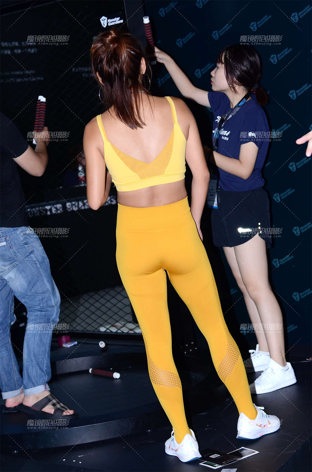 图片[2]-【神摄手赛帖】黄色健体服-日更街拍