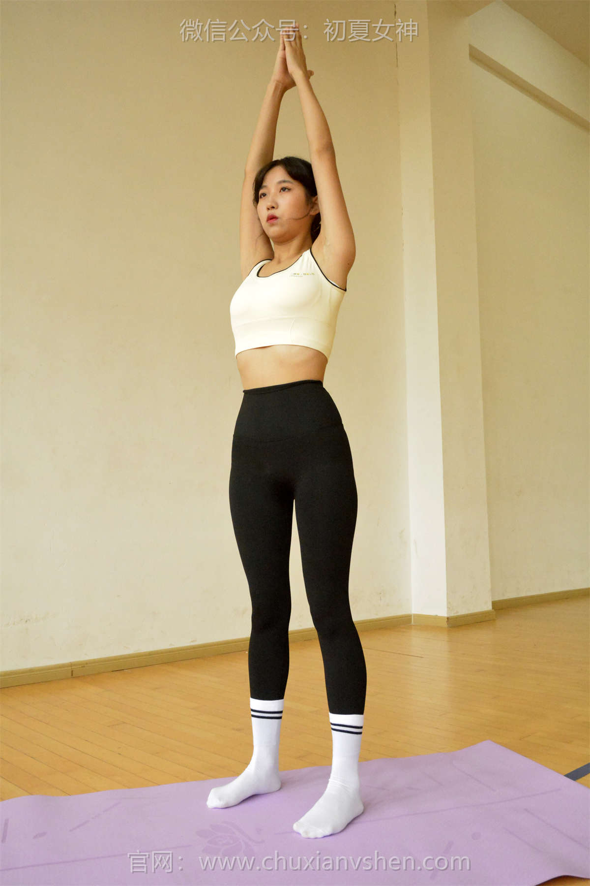 图片[2]-初夏女神 NO.113 点点 瑜伽课-日更街拍