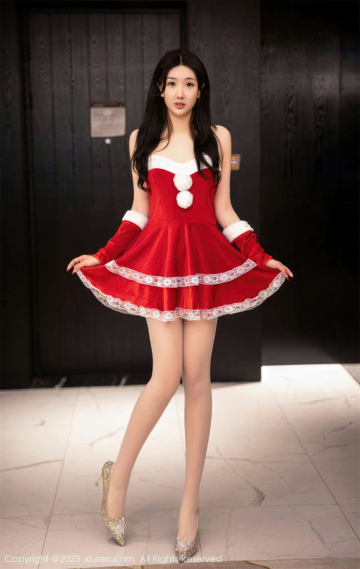 图片[2]-Xiuren秀人网 2023.01.19 No.6163 江真真-日更街拍