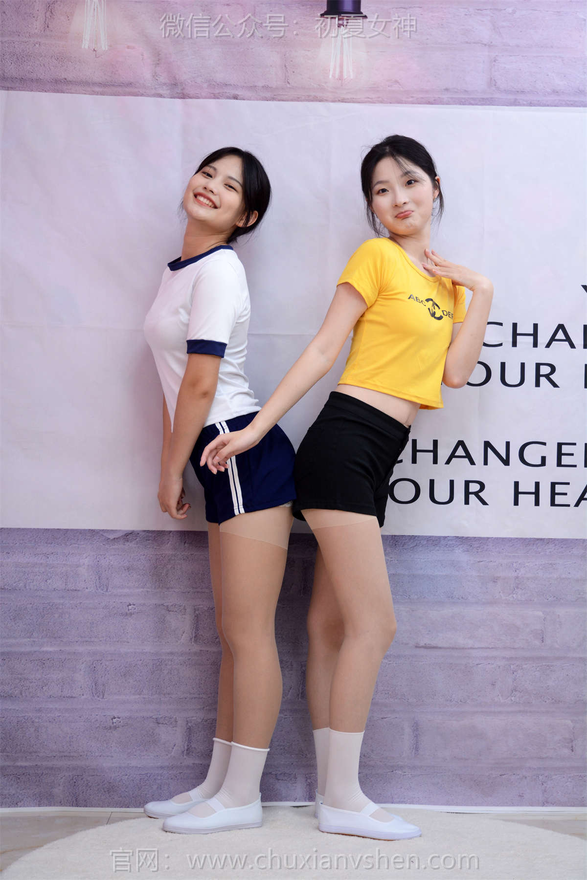 图片[2]-初夏女神 NO.277 安妮&幺幺 姐妹合影-日更街拍