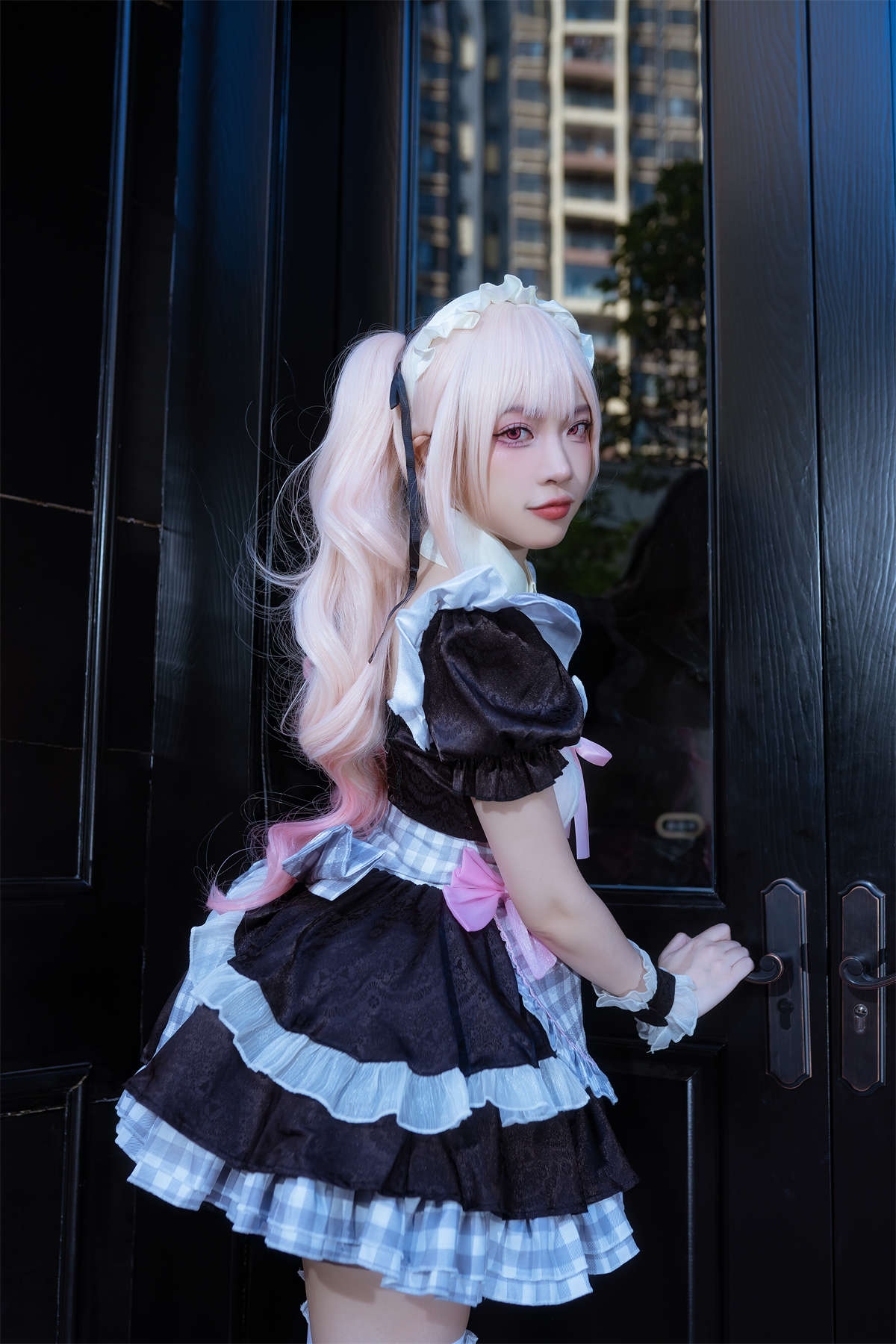 图片[2]-高产型Coser-二佐Nisa 海梦 女仆-日更街拍