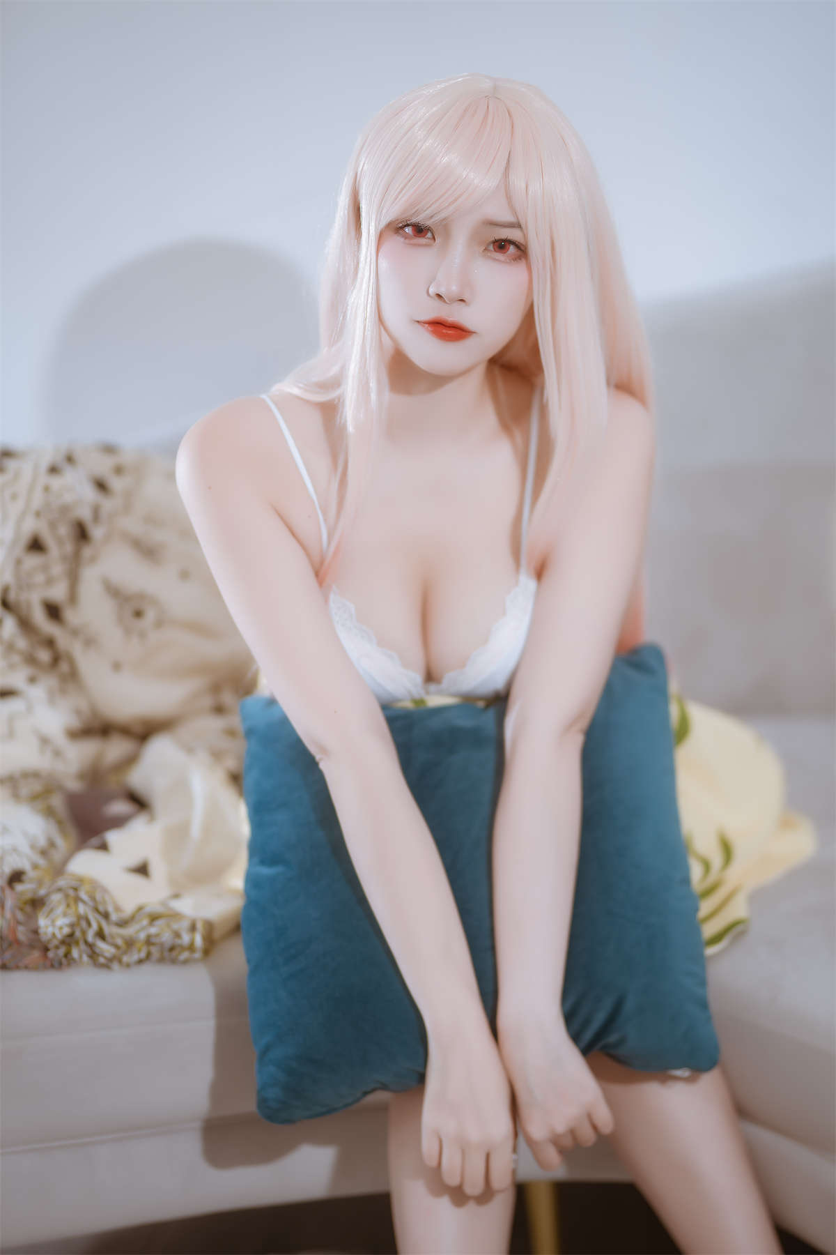 高产型Coser-二佐Nisa 海梦 睡衣-日更街拍
