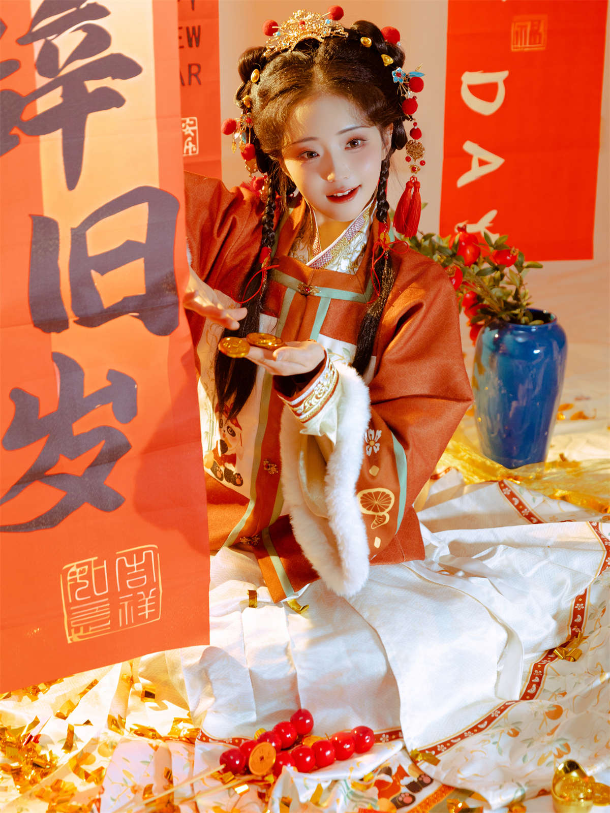 YITUYU艺图语 2025.03.13 恭贺新年 兔牙w-日更街拍