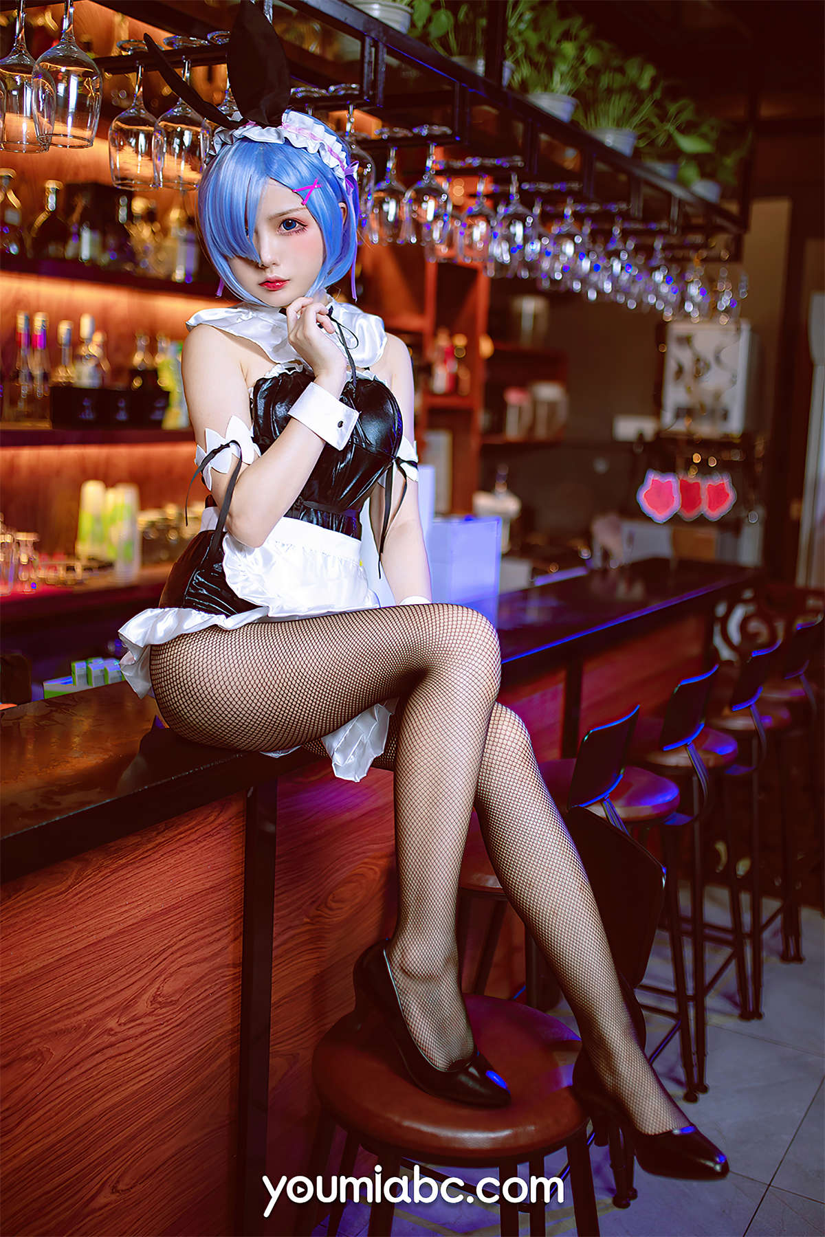 图片[2]-YouMi尤蜜 2021.09.02 蕾姆兔女郎的小酒馆 您的蛋蛋-日更街拍