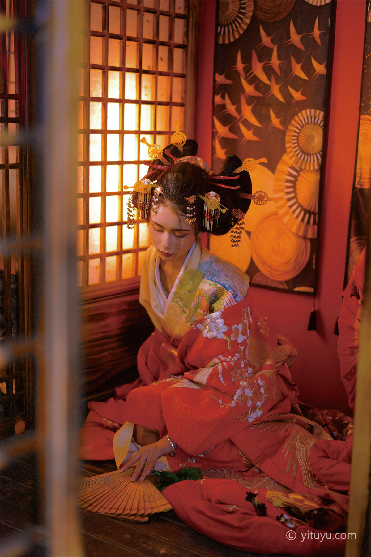 图片[2]-YITUYU艺图语 2021.07.12 洛阳花魁 小圆-日更街拍