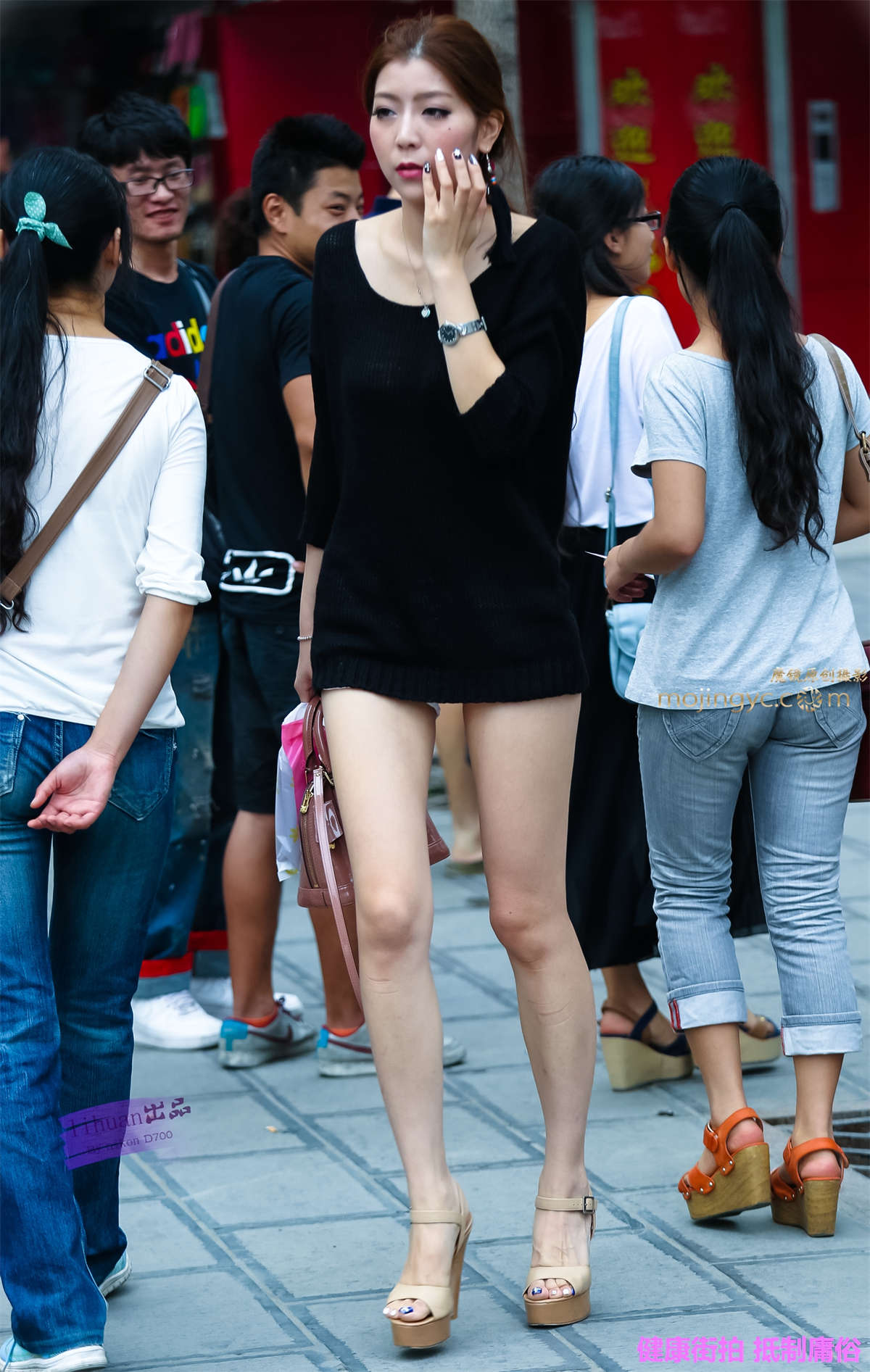 图片[2]-李欢原创-长腿，美女（14P）-日更街拍