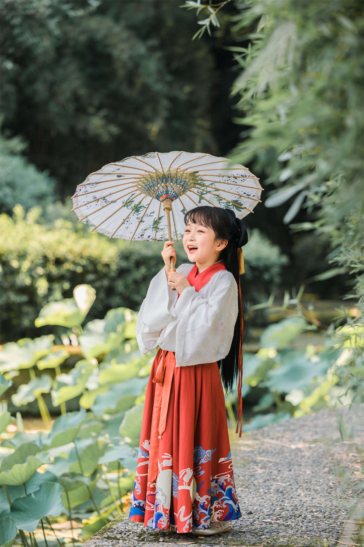 图片[2]-YITUYU艺图语 2022.04.04 荷花亲子 月月-日更街拍