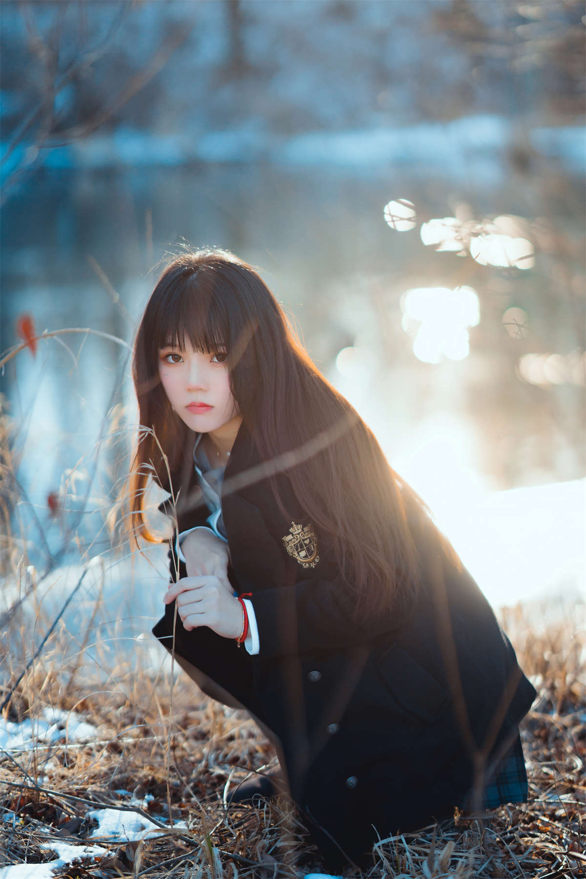 桜桃喵 – 融雪-日更街拍