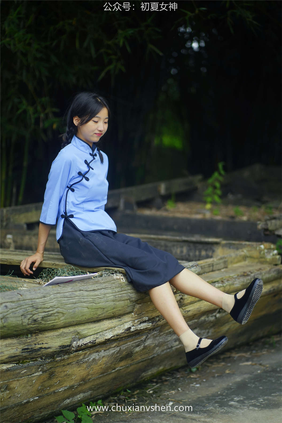 图片[2]-初夏女神 No.051 点点 民国少女-日更街拍