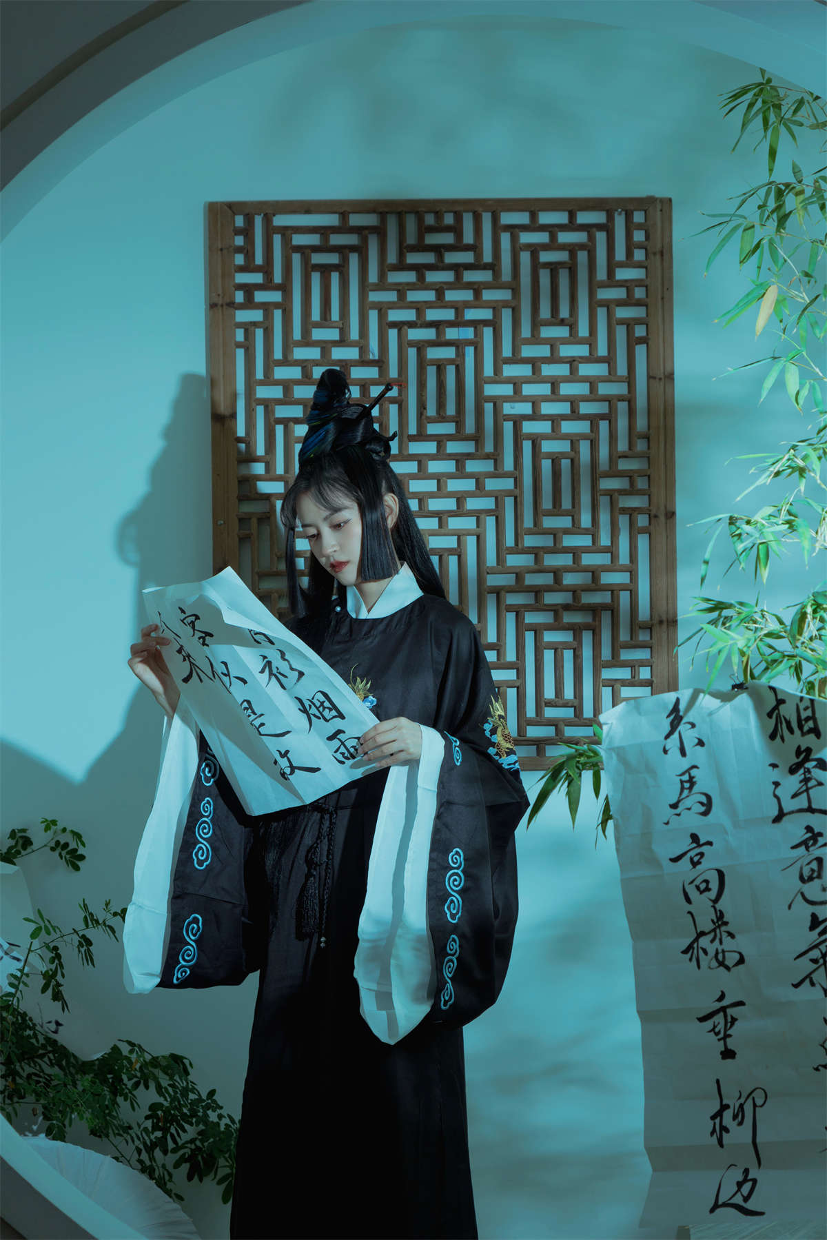 YITUYU艺图语 2022.08.01 国风 · 竹与墨 壹萱--日更街拍