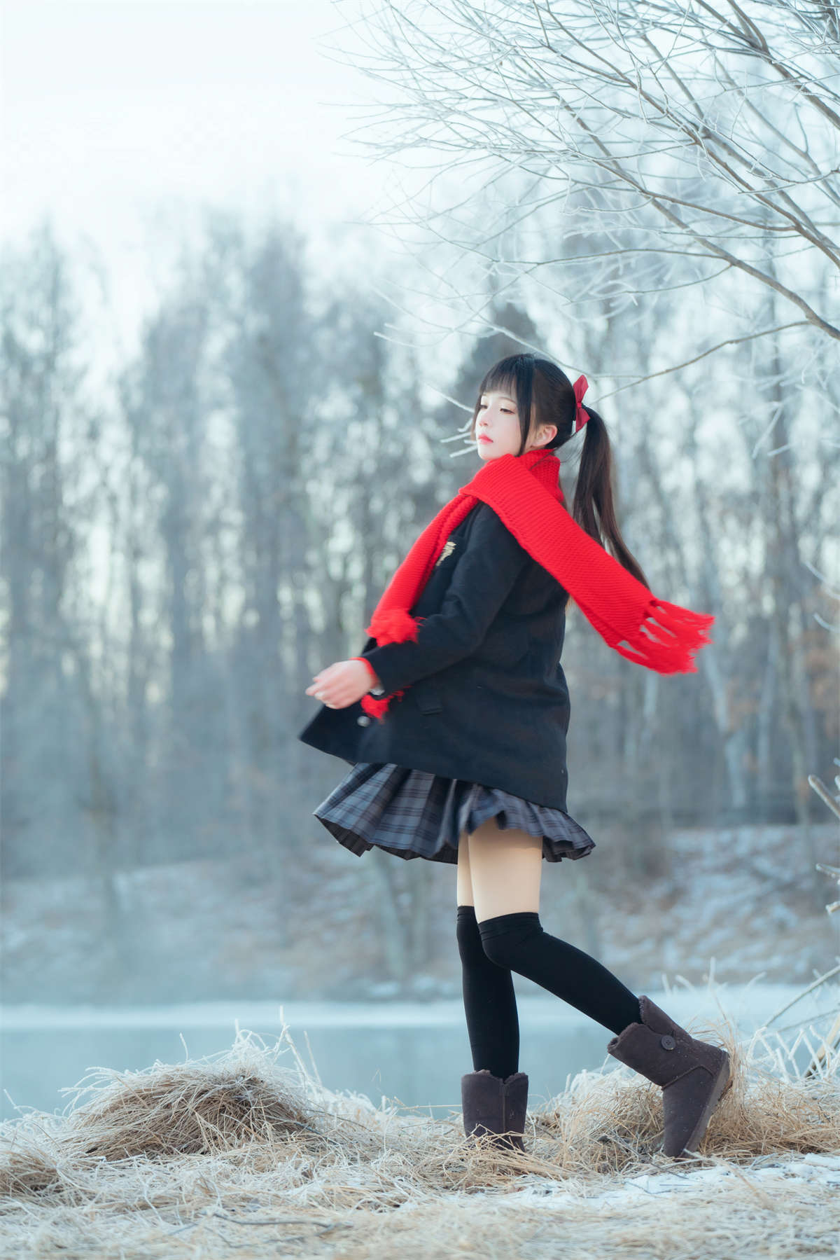 图片[2]-桜桃喵 – 雾凇-日更街拍