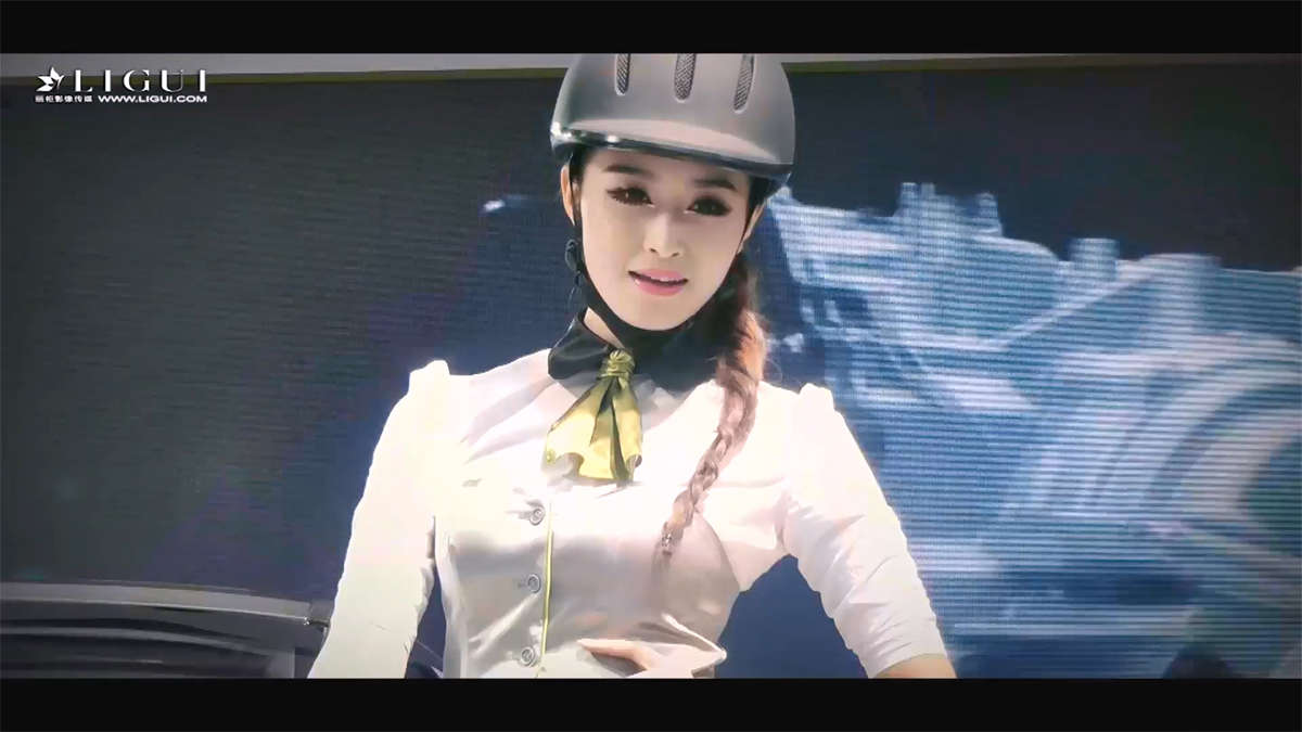 Ligui丽柜视频 2017.10.24 车展-日更街拍