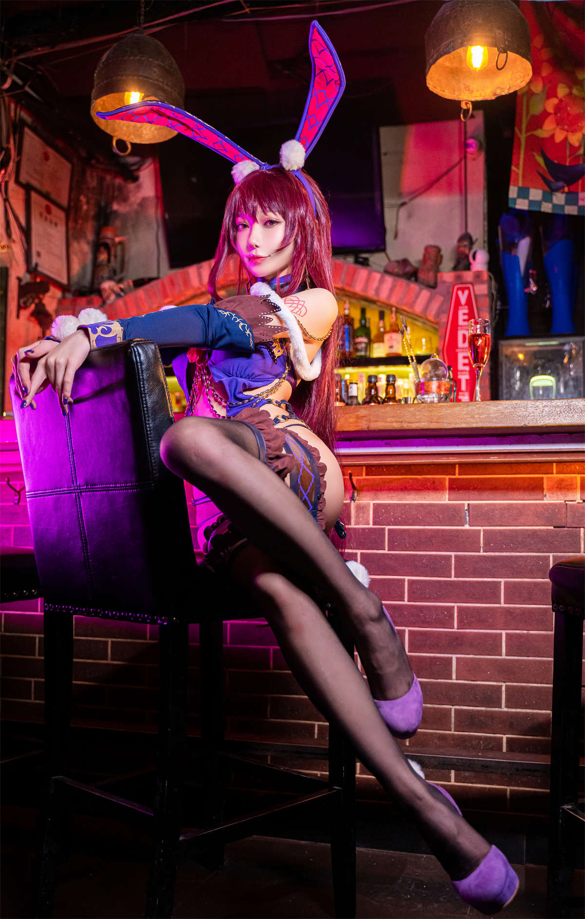 图片[2]-阿包也是兔娘 NO.024 – 斯卡哈兔女郎-日更街拍