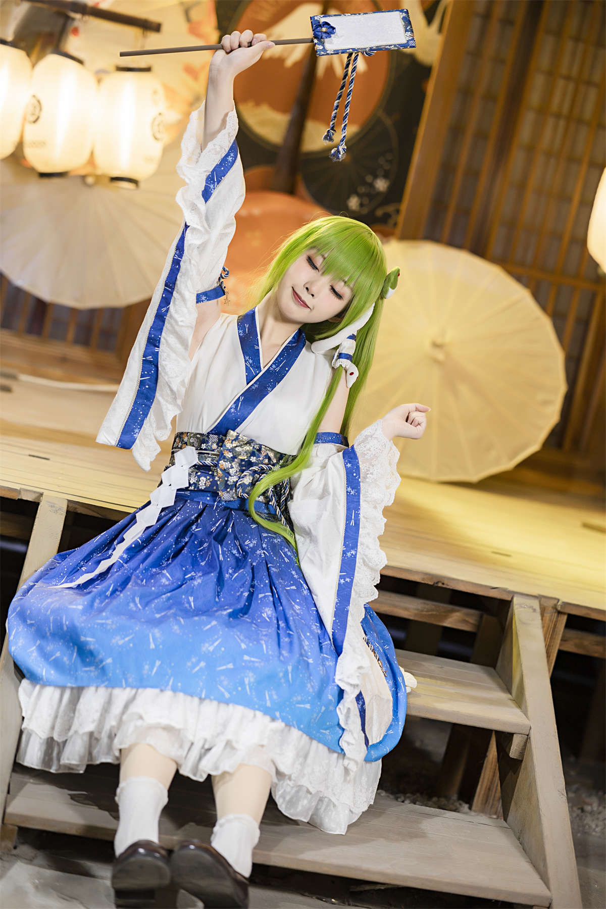 YITUYU艺图语 2023.06.02 东风谷早苗 夏天是马猴烧酒-日更街拍