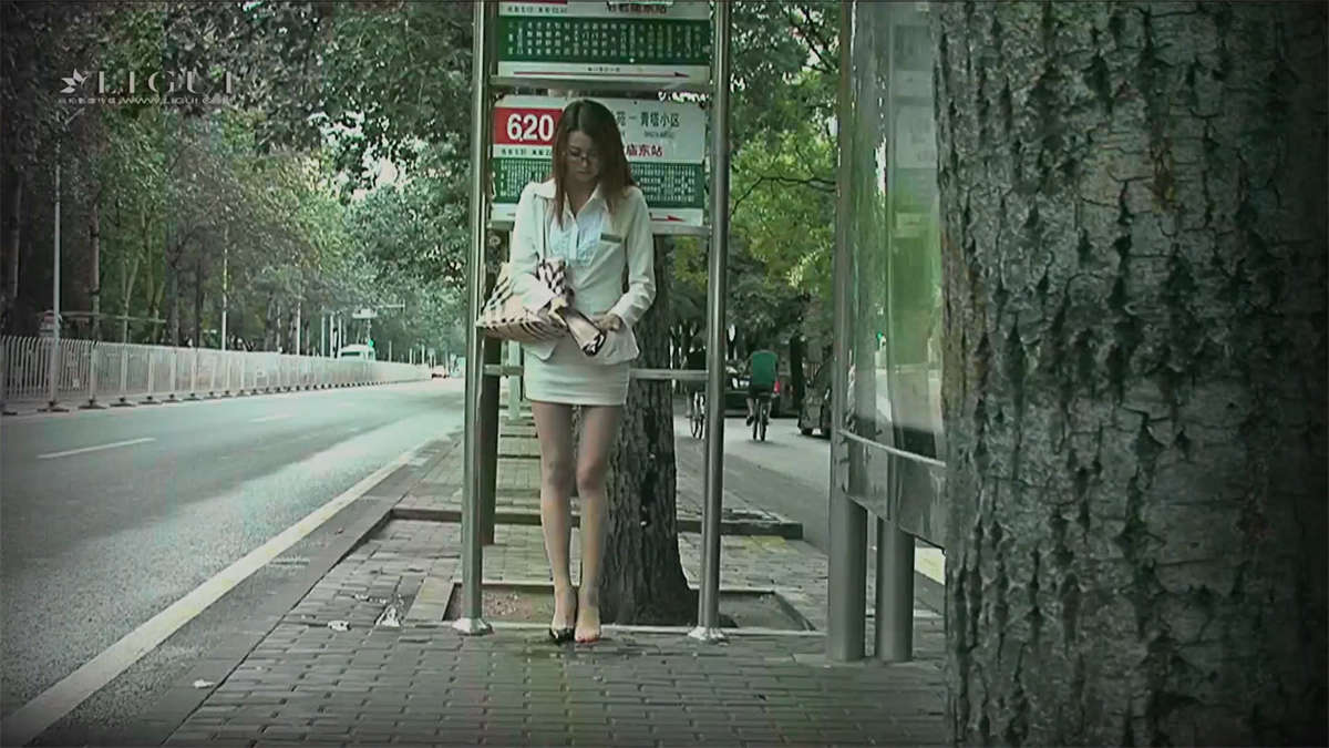 图片[2]-Ligui丽柜视频 2017.10.28 可馨-日更街拍