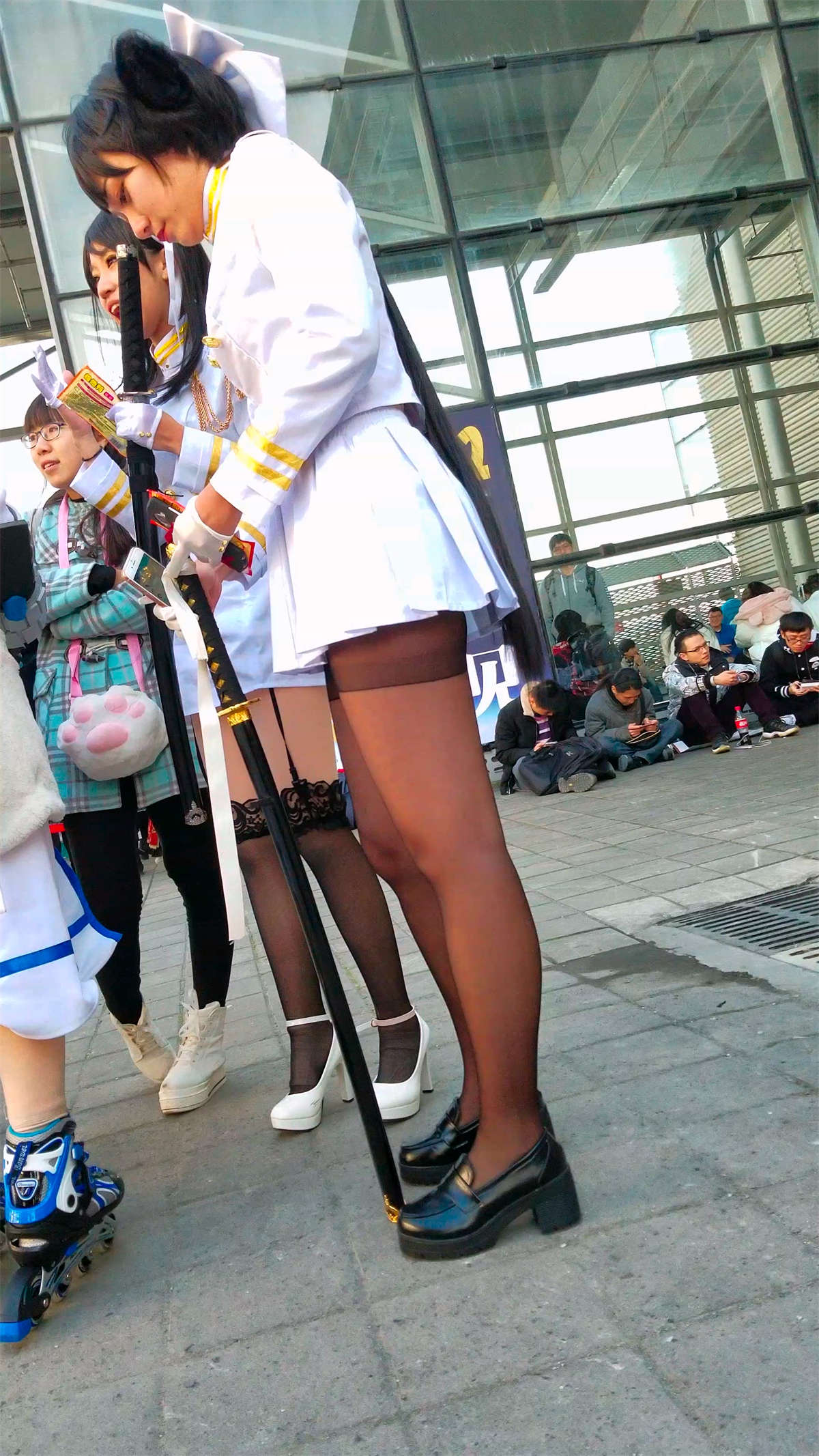 图片[2]-玩cosplay的极品高颜值二次元美少女-日更街拍