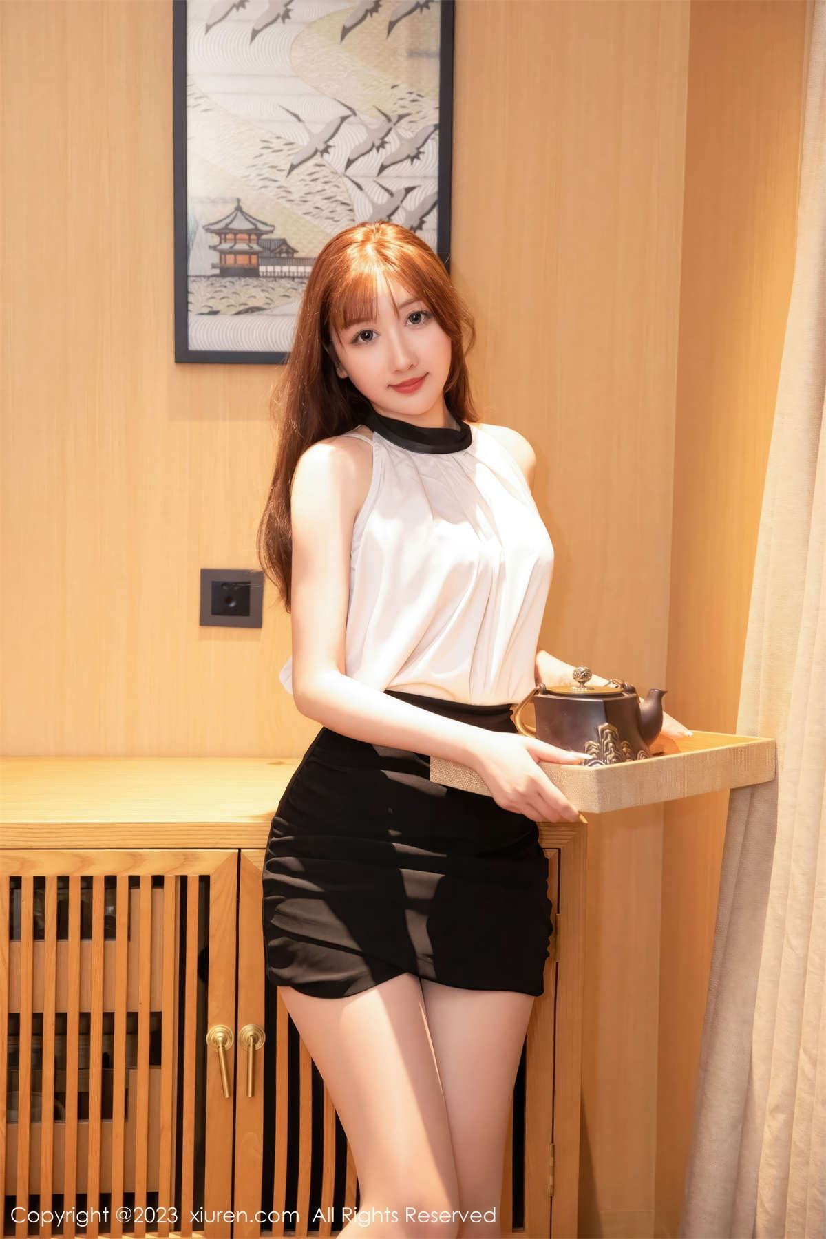 图片[2]-Xiuren秀人网 2023.09.18 No.7403 江真真-日更街拍