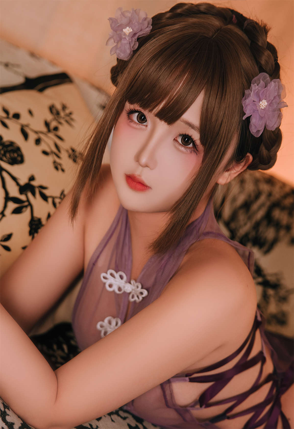 图片[2]-椎名莜 No.160 春庭晚-日更街拍