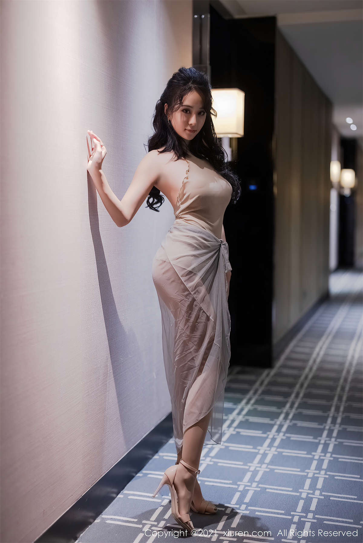 Xiuren秀人网 2021.07.01 NO.3614 蓝夏Akasha插图1