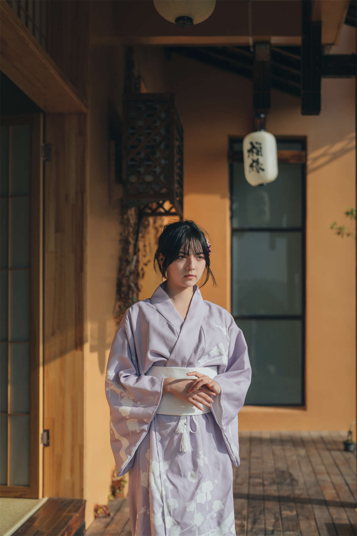 YITUYU艺图语 2022.02.09 和风物语，日式庭院里的少女写真 dudu-日更街拍