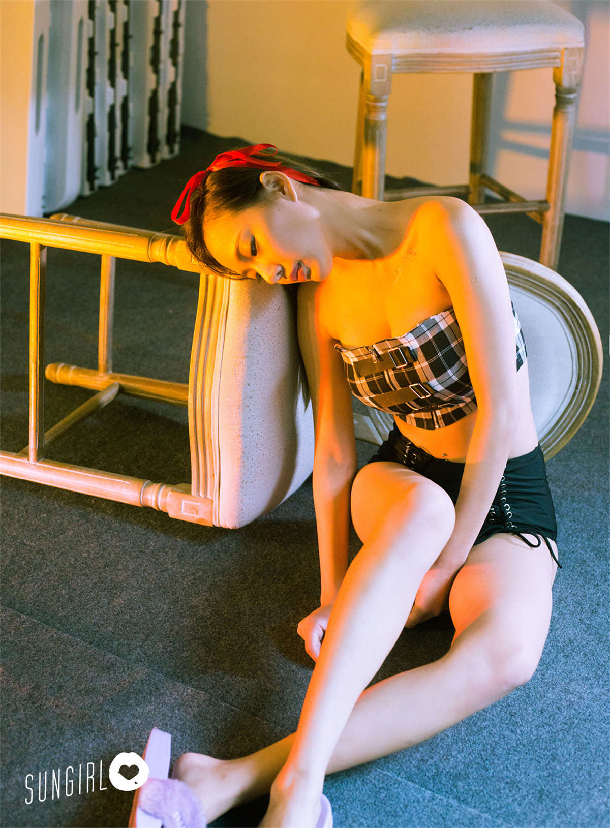 SUNGIRL阳光宝贝 NO.021 Victoria的秘密 林薇多 线上写真-日更街拍