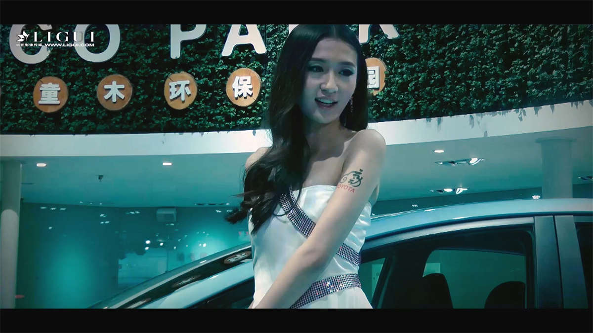 图片[2]-Ligui丽柜视频 2017.11.13 车展2-日更街拍
