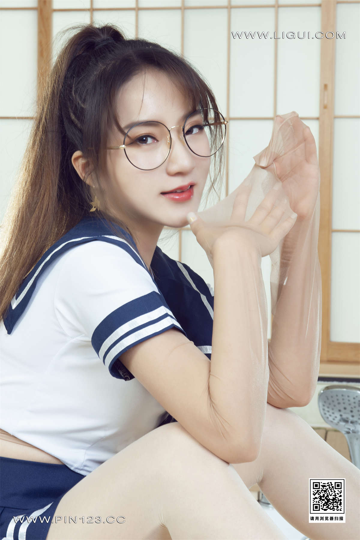 Ligui丽柜 2022.09.05 香浴丝颜 汐汐-日更街拍