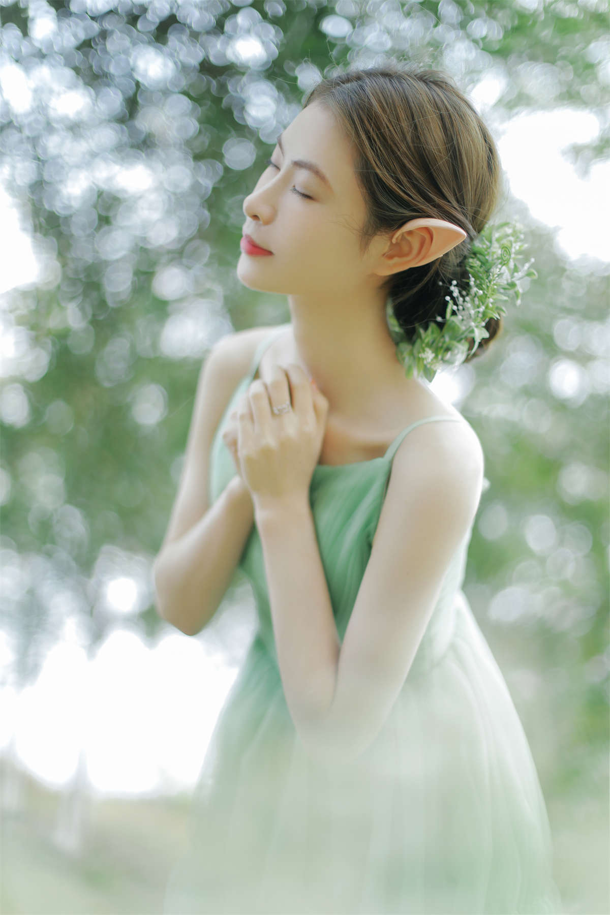 YITUYU艺图语 2022.06.12 森林里的精灵 丽玉-日更街拍