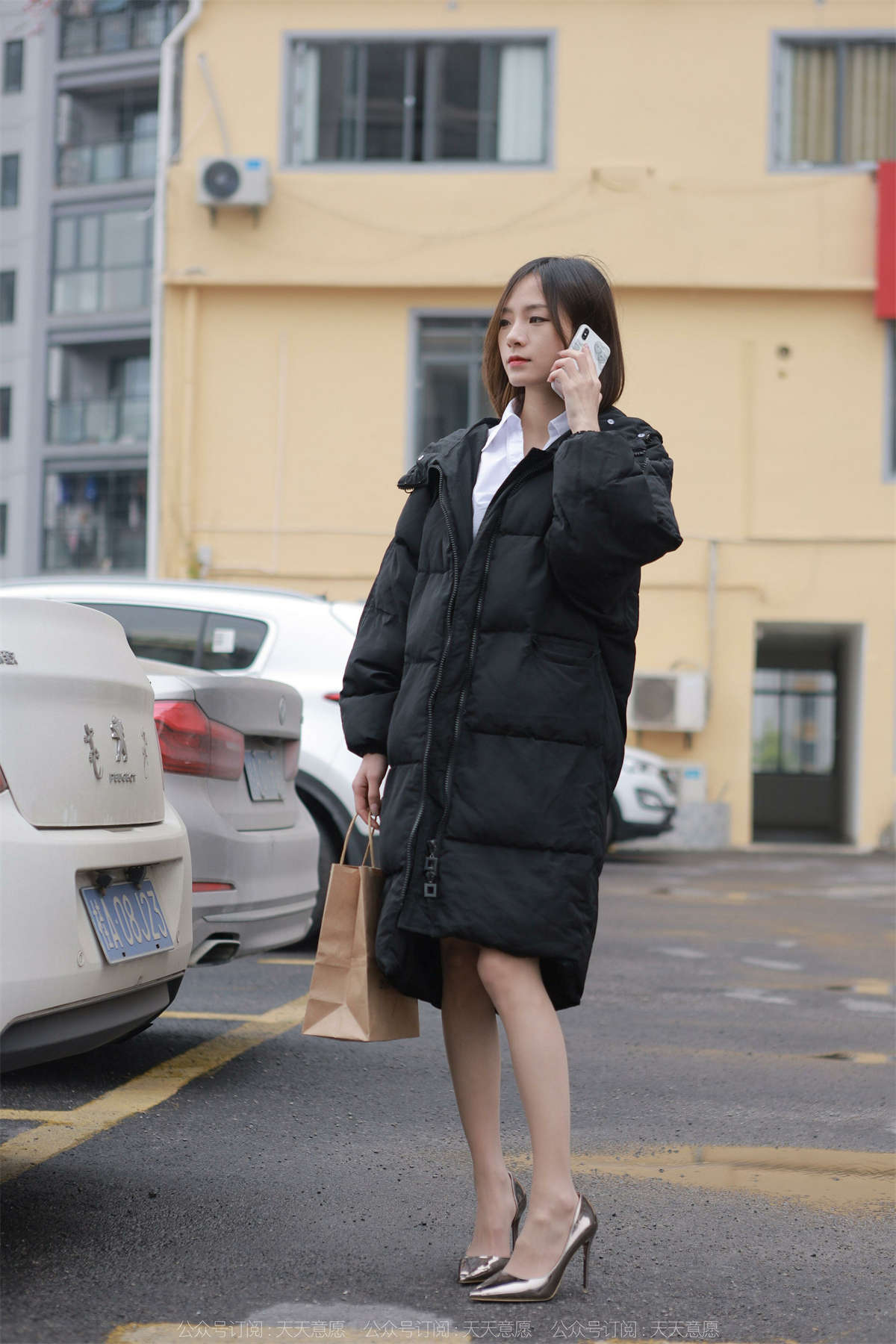 图片[2]-IESS异思趣向 2022.03.15 丝享家1029：小六 停车场的故事-日更街拍