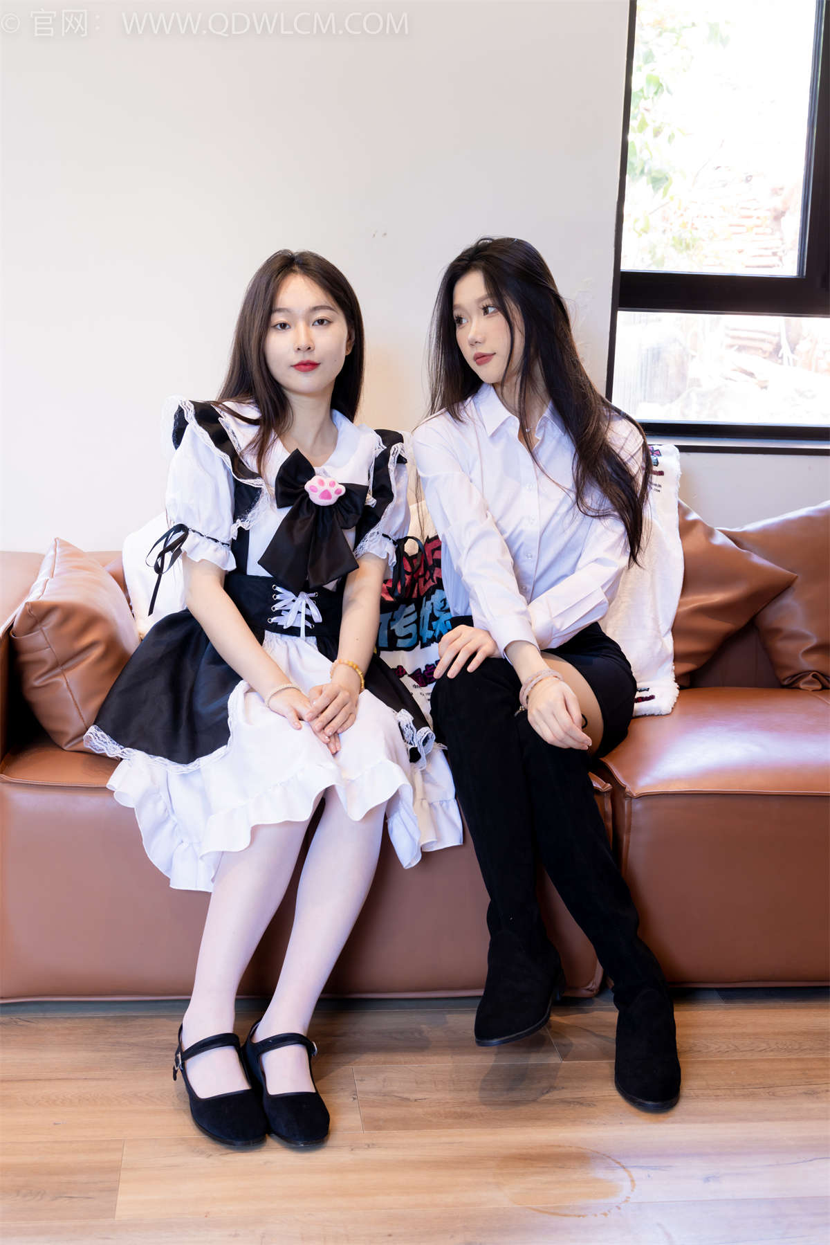 物恋传媒 NO.1745 小竹&美兔 有你的冬天-日更街拍