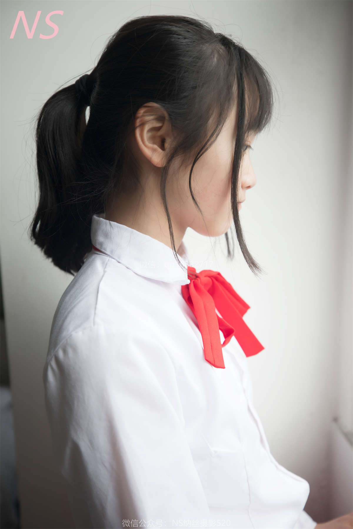 纳丝摄影No.181 小莉 可爱学妹JK制服-日更街拍