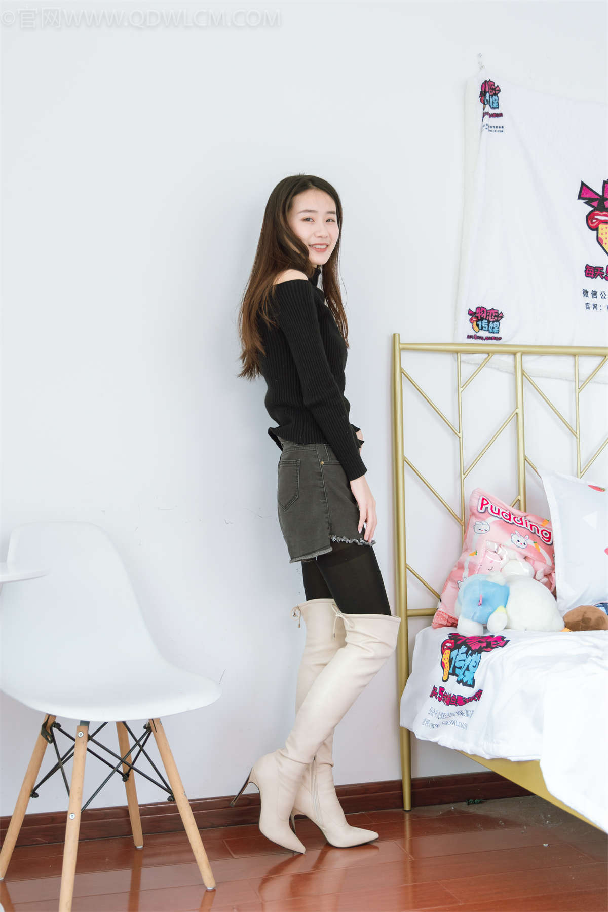 图片[2]-物恋传媒 NO.1124 菜菜-真实的足迹-日更街拍