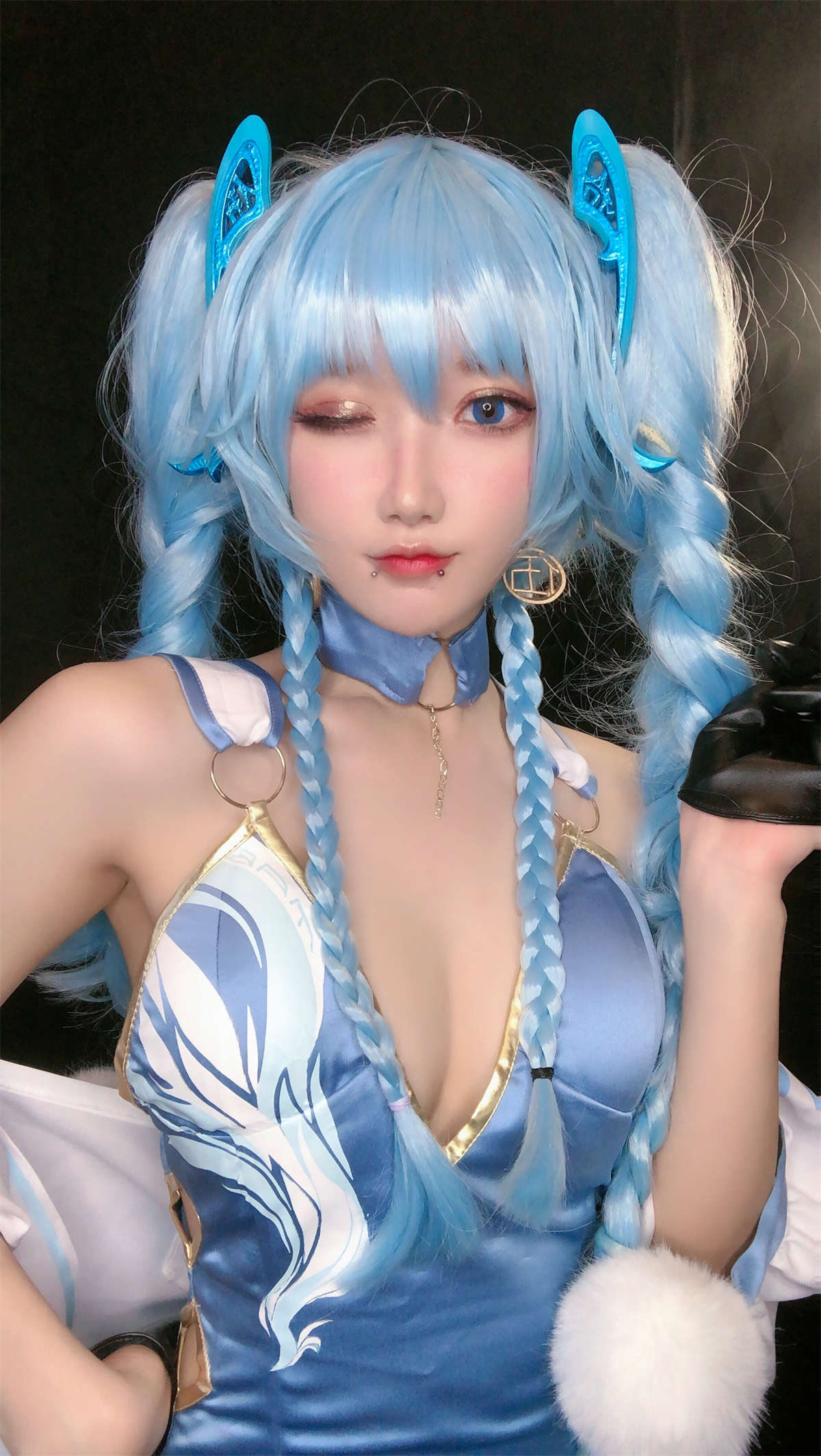 阿包也是兔娘 NO.035 – 少女前线 PA15翠雀媚-日更街拍
