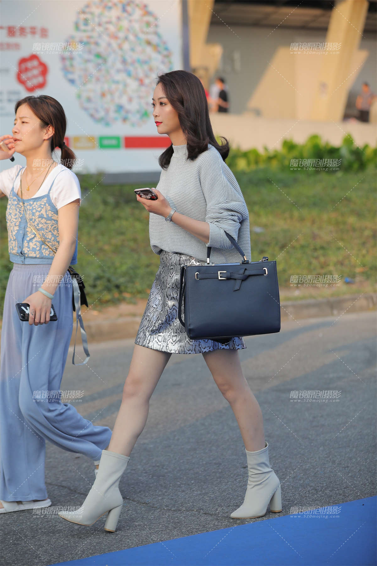 图片[2]-捕捉靓丽的身影-日更街拍