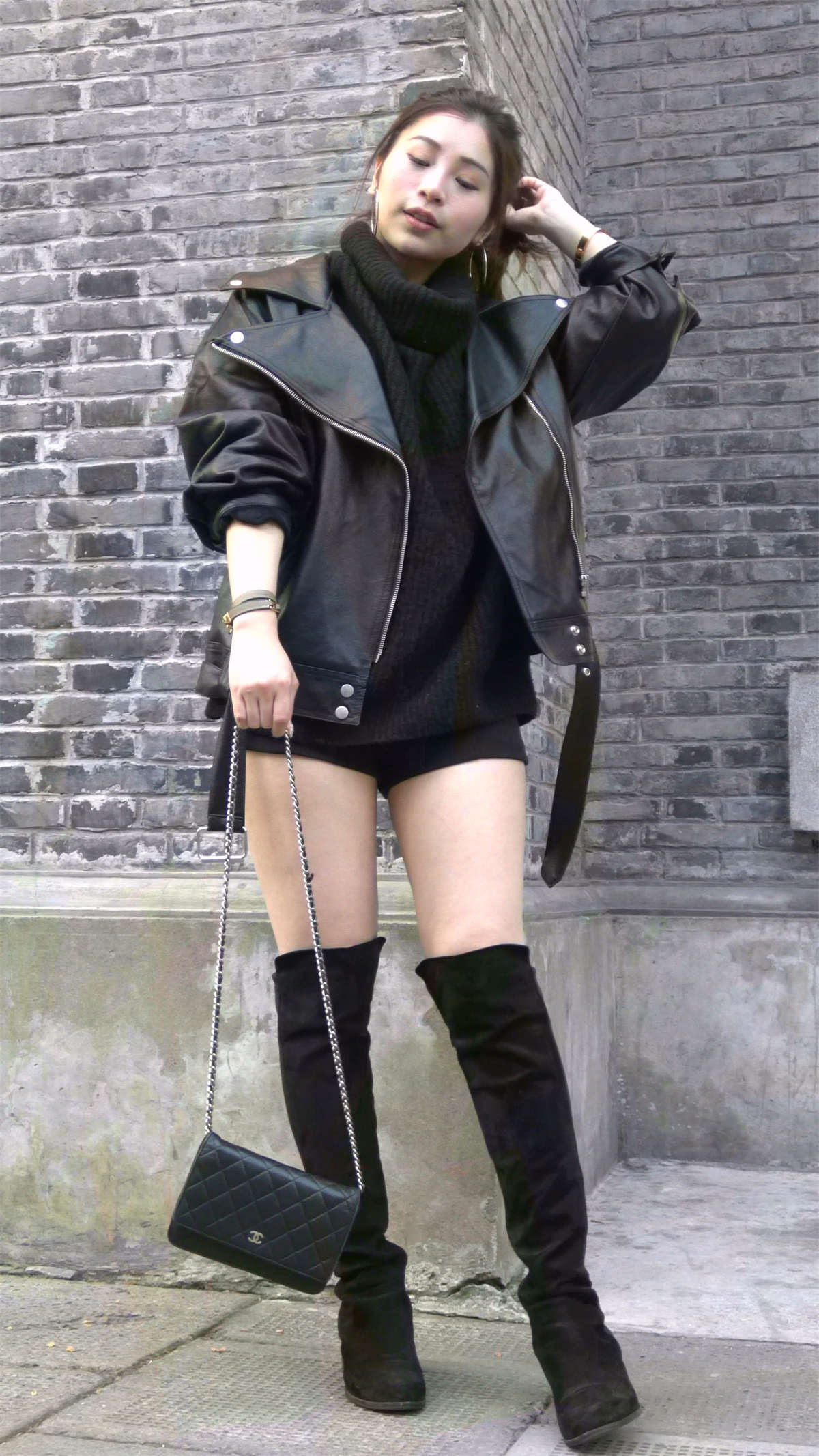 图片[2]-超级漂亮美颜女神姐妹花-日更街拍