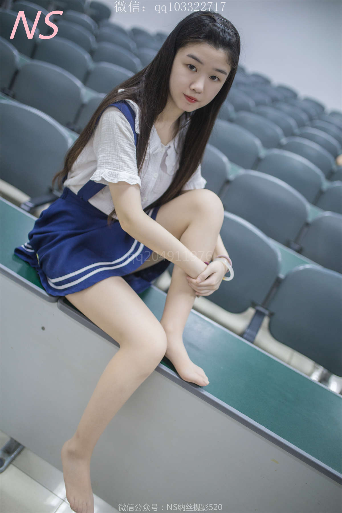 图片[2]-纳丝摄影No.183 小纯 清纯教室可爱丝-日更街拍