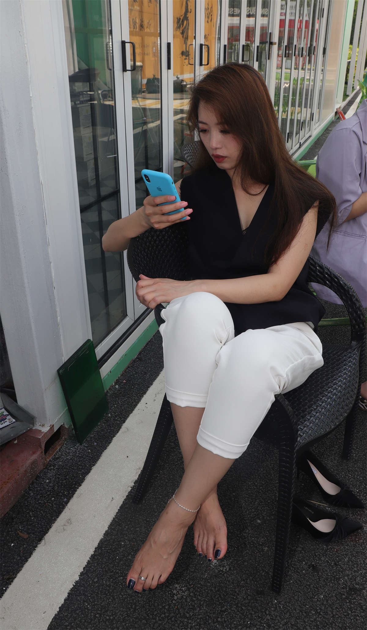 图片[2]-aappary摄影 No.034 新模女神小婷的37码美脚绝版-日更街拍