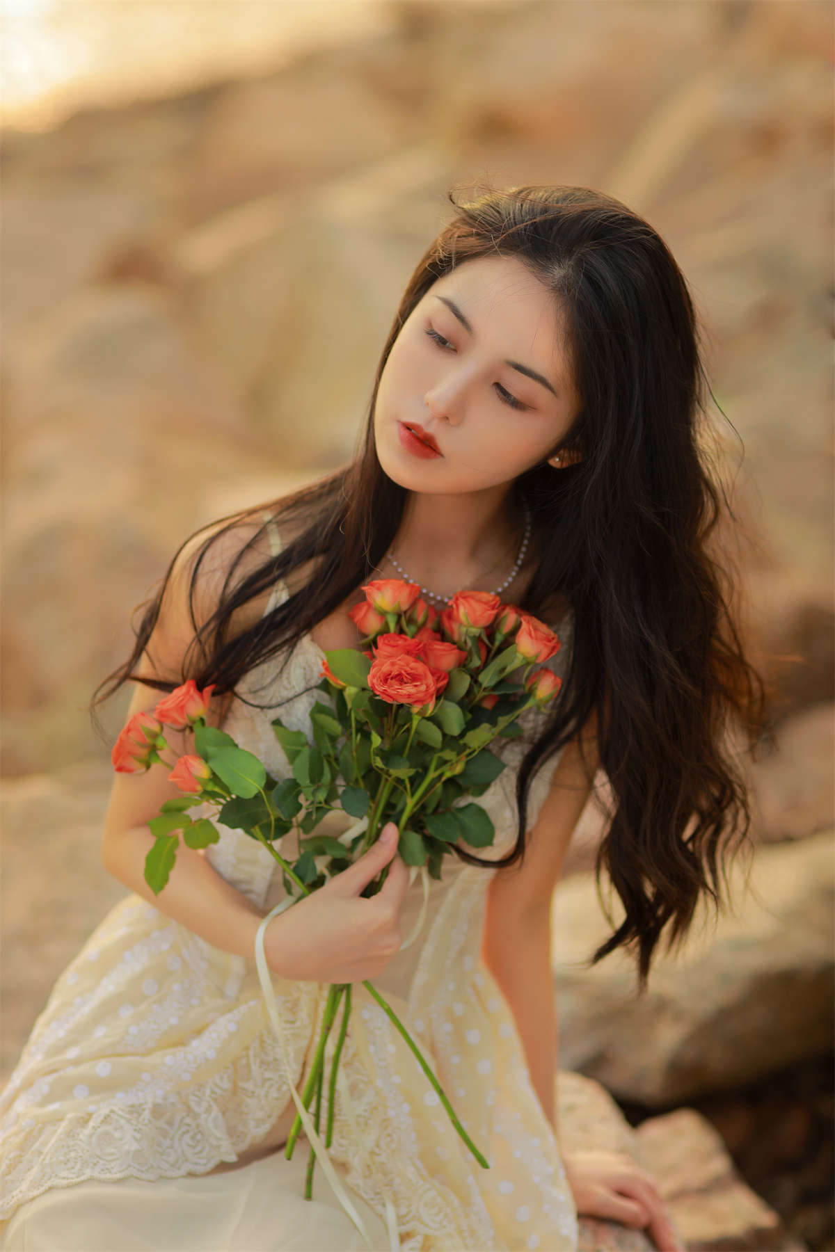 YITUYU艺图语 2022.08.08 她与落日 沐槿cutie-日更街拍