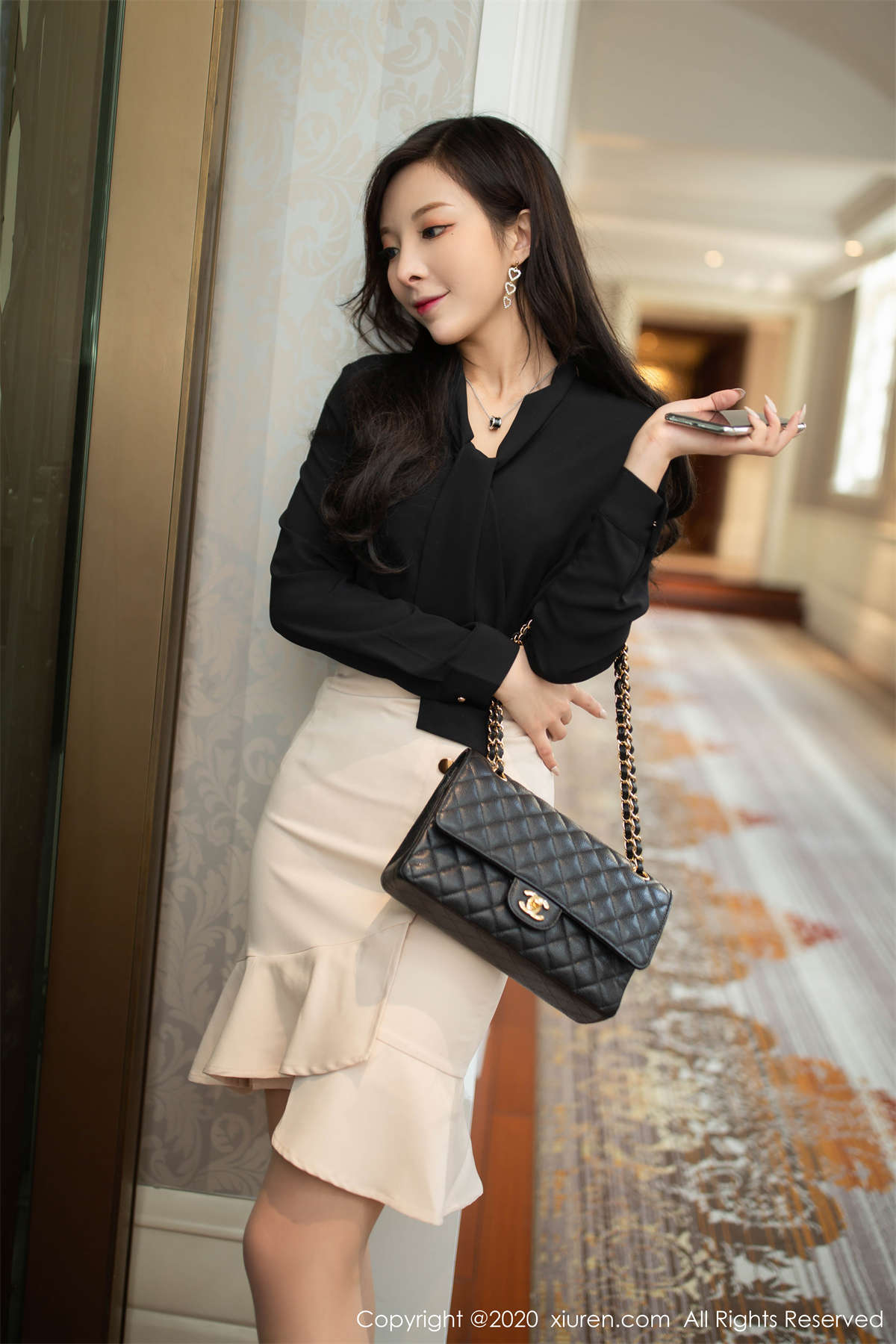 图片[2]-Xiuren秀人网 2020.05.14 NO.2245 陈小喵-日更街拍