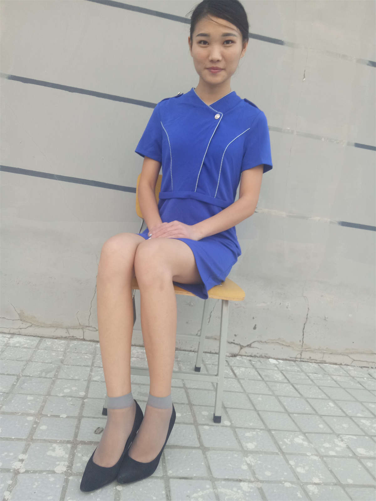 图片[2]-学妹校园寝室短丝系列037期 秦瑾&王莉莉-日更街拍