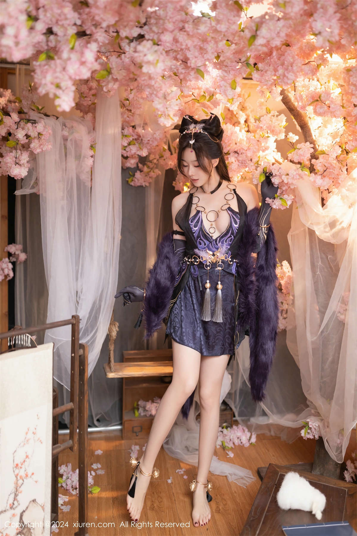 图片[2]-Xiuren秀人网 2024.03.14 No.8232 小逗逗-日更街拍