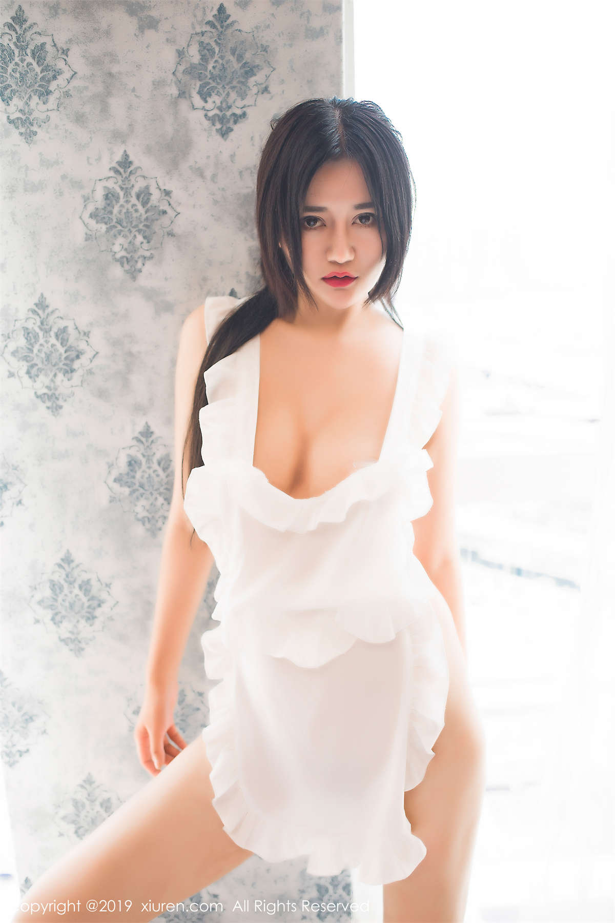 图片[2]-Xiuren秀人网 2019.05.13 NO.1445 香滋-日更街拍