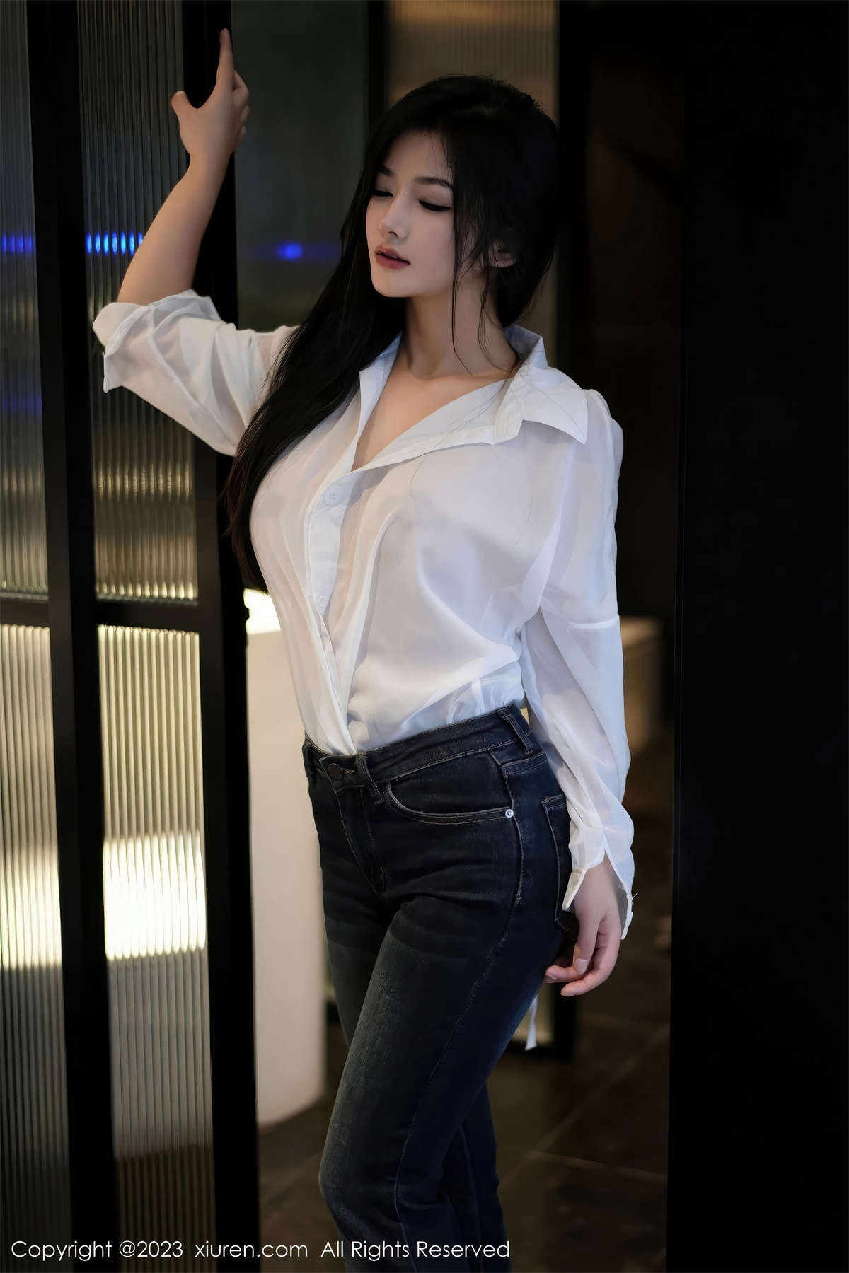 图片[2]-Xiuren秀人网 2023.11.10 No.7645 谭小灵-日更街拍