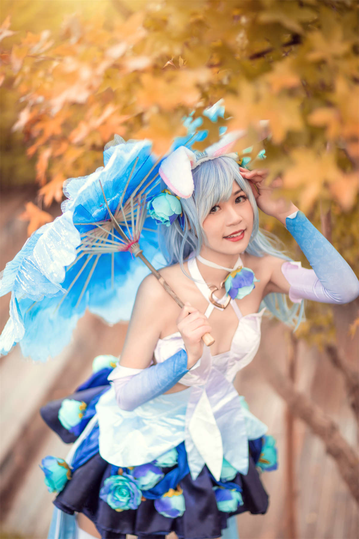 YITUYU艺图语 2022.04.14 公孙离花间舞 小鹿-日更街拍