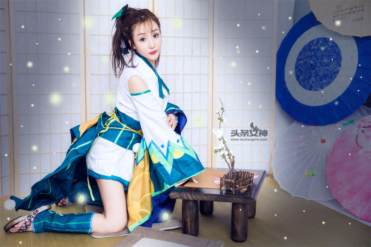 TouTiao头条女神 2017.03.25 米粒儿 最美萤草插图1