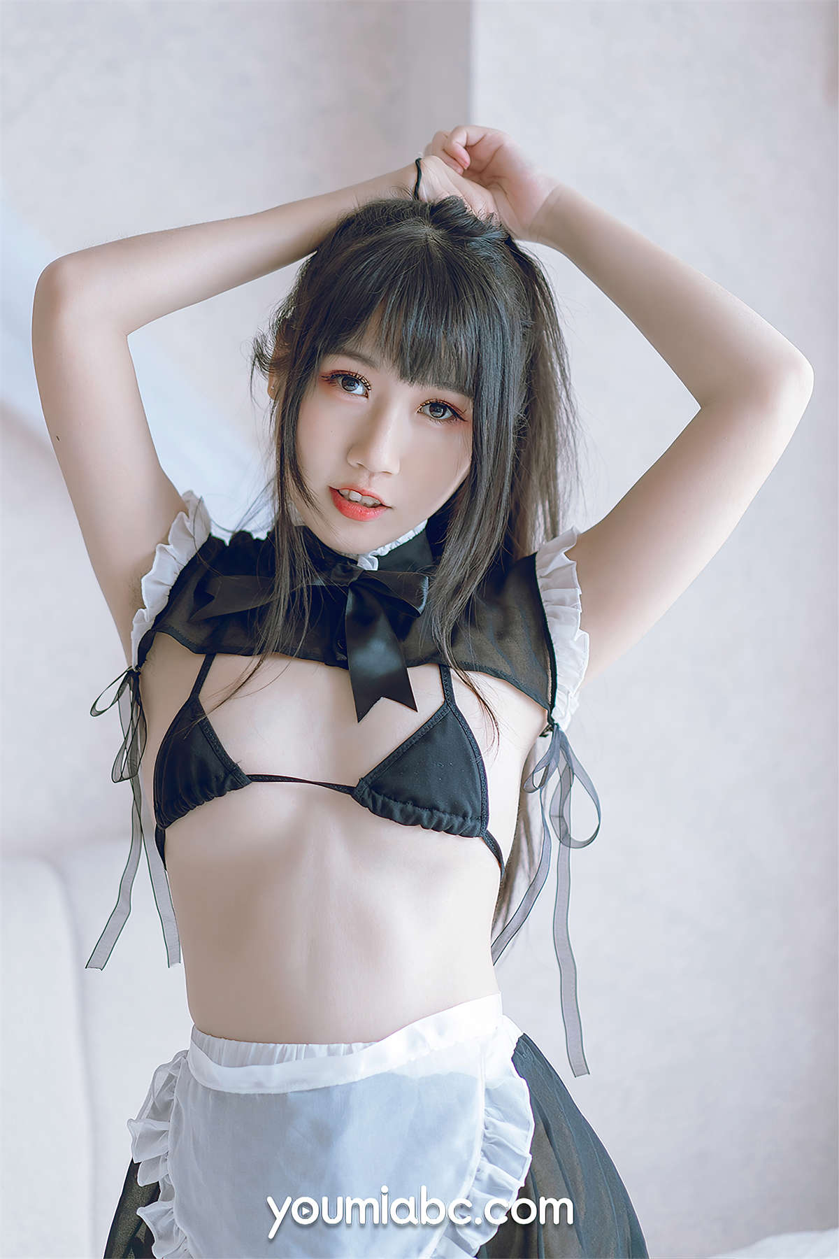 图片[2]-YouMi尤蜜 2021.03.31 呆猫女仆 呆猫-日更街拍