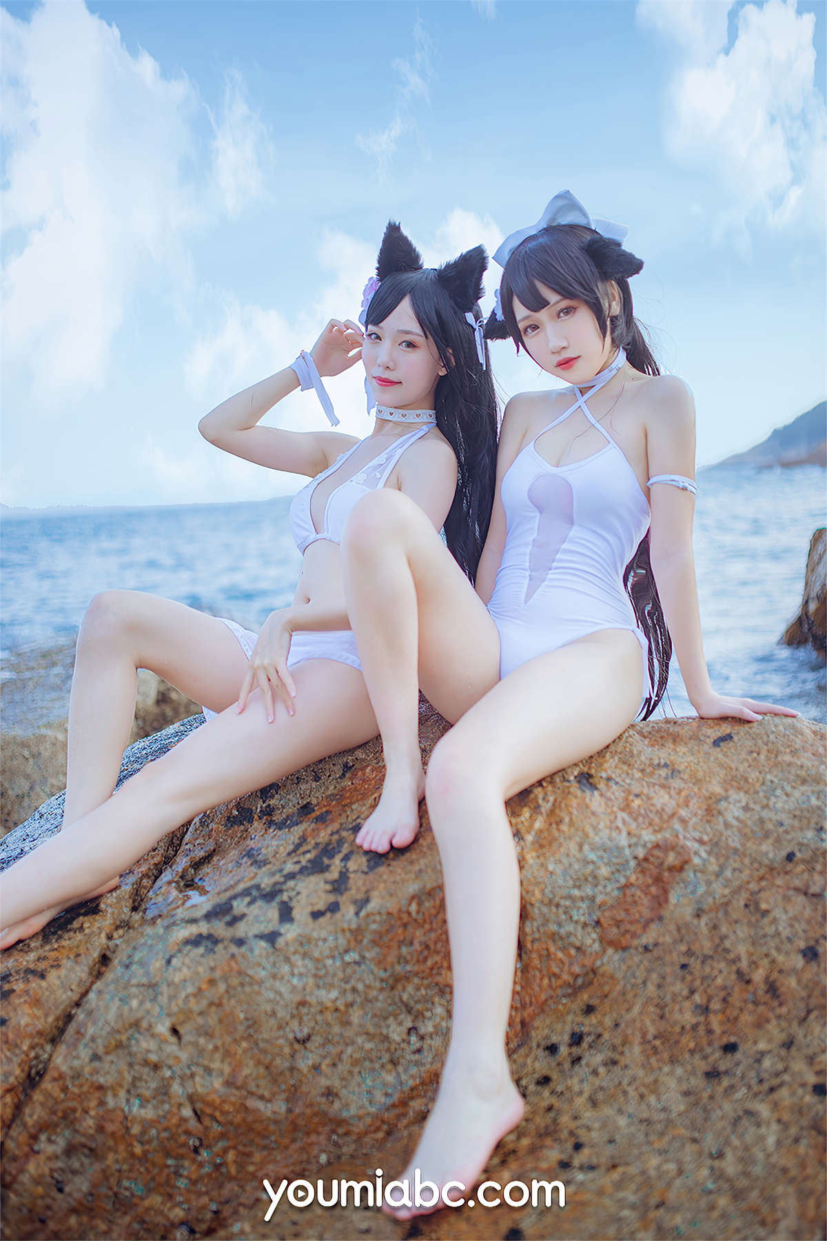 图片[2]-YouMi尤蜜 2021.04.01 泳装·碧蓝航线 抖娘利世-日更街拍